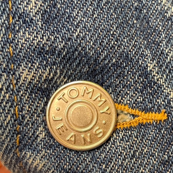Tommy Jeans VTG Y2K VSCO Unisex Denim Jean Jacket - Picture 5 of 16